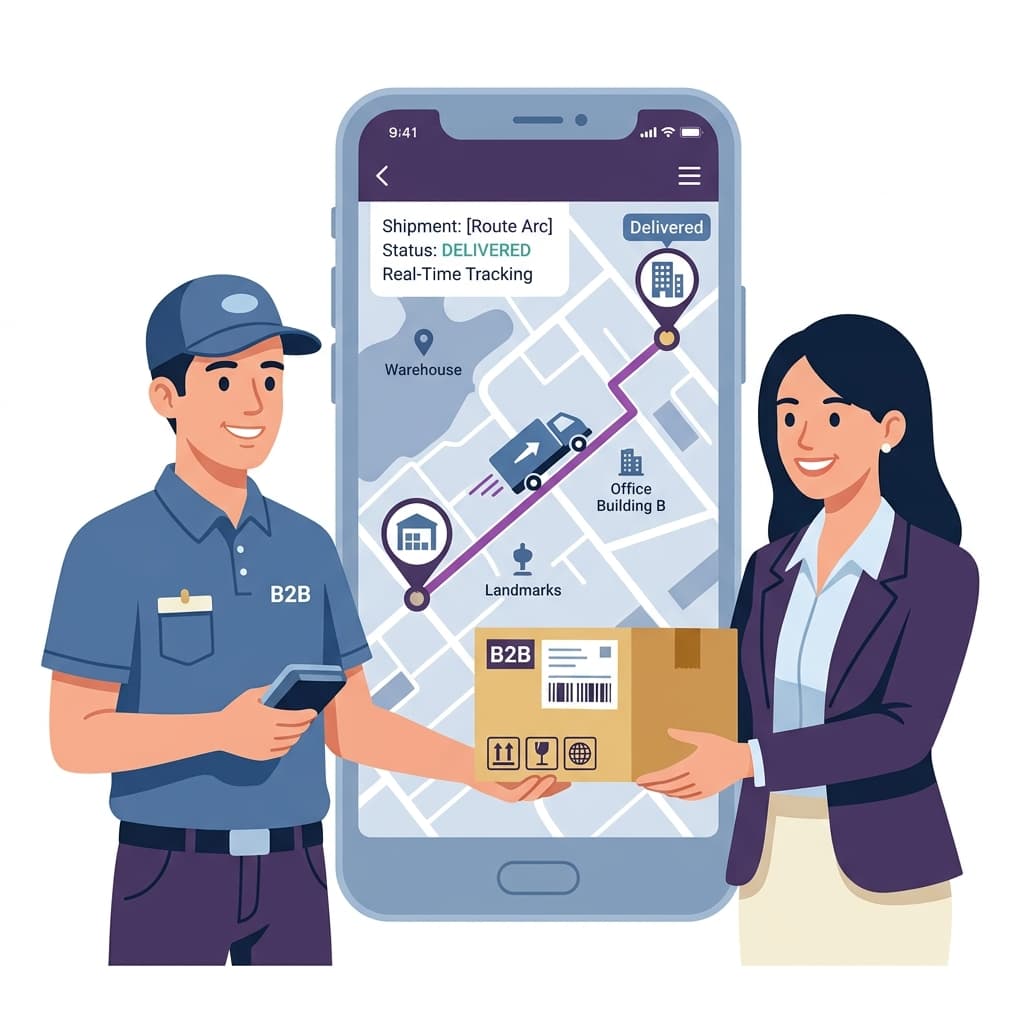Track Live & Receive On Time
